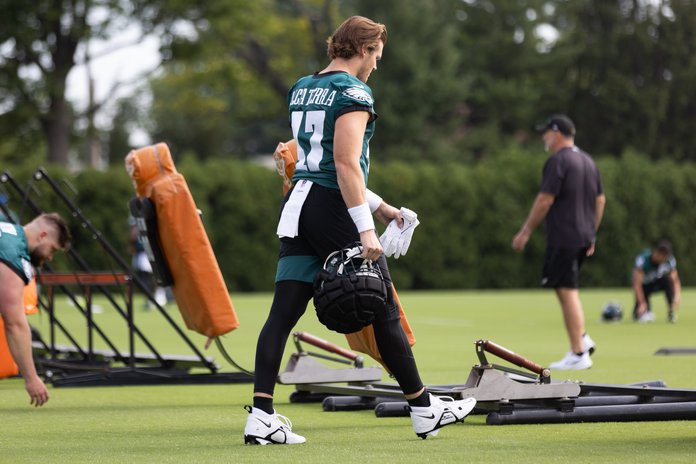 Eagles player review: TE Grant Calcaterra edition