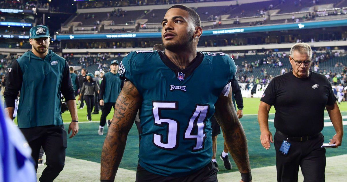 Source: Eagles' Shaun Bradley to miss the season with a torn Achilles