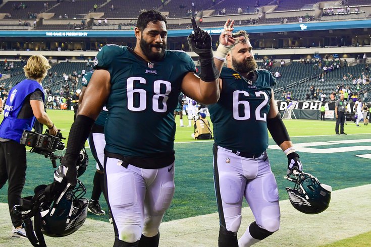PFF ranks Eagles as the best offensive line once again