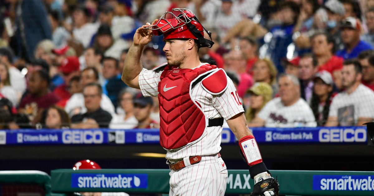 JT Realmuto was brought in with Harper and he's a gold glove phenom behind  the plate