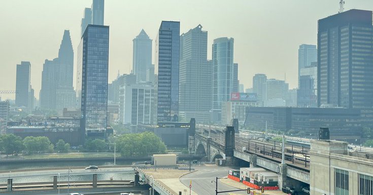 Air quality in Pennsylvania considered 'unhealthy' after smoke from Canada fires blows into the state again - Vimarsana News