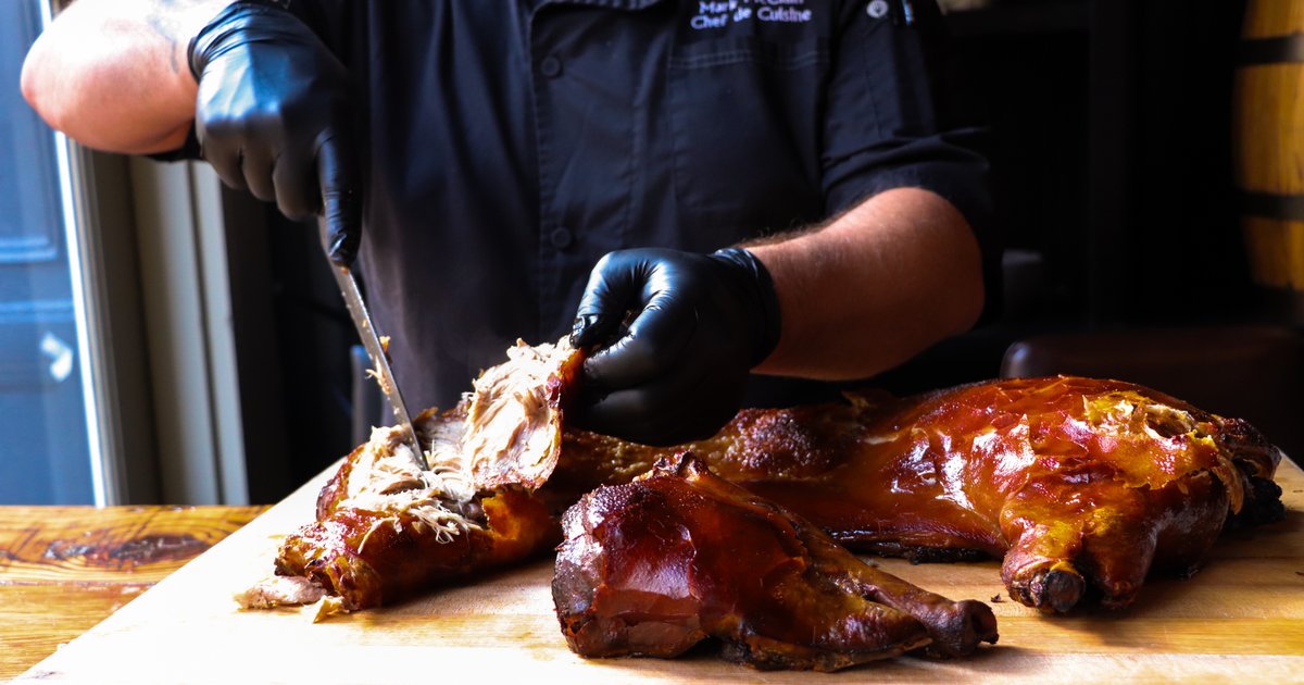 Amada’s all-you-can-eat suckling pig dinner returns for two nights in August