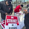 Aramark workers strike