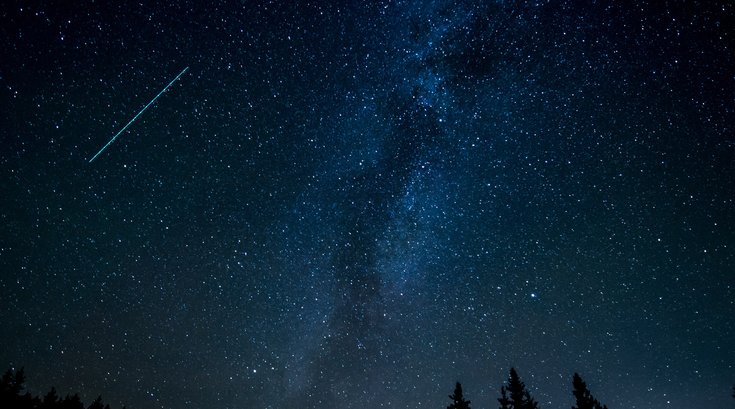 Perseid meteor shower