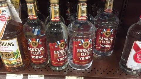 Bankers Club Vodka