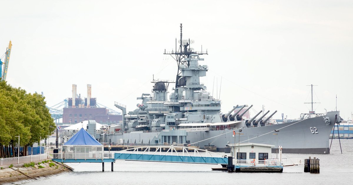 almohada Informar Cuña Battleship New Jersey in Camden reopens for self-guided tours | PhillyVoice
