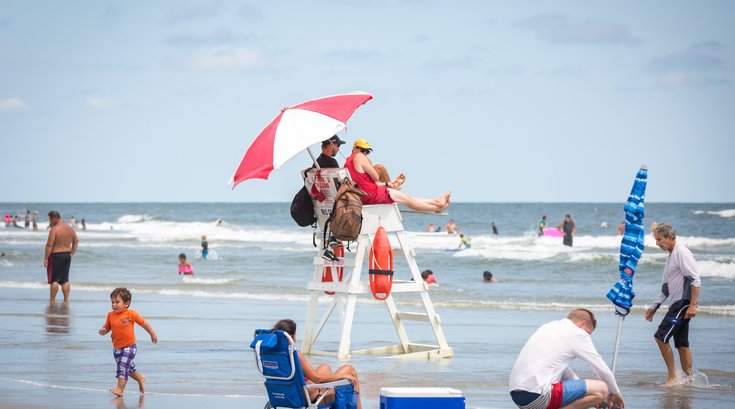 Beach umbrella