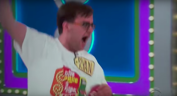 Price is Right freakout