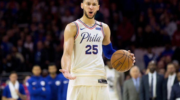 Kendall Jenner wears Ben Simmons' jersey to 76ers-Pacers game