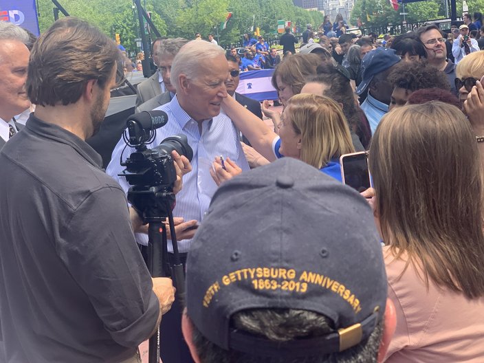 Biden in crowd 