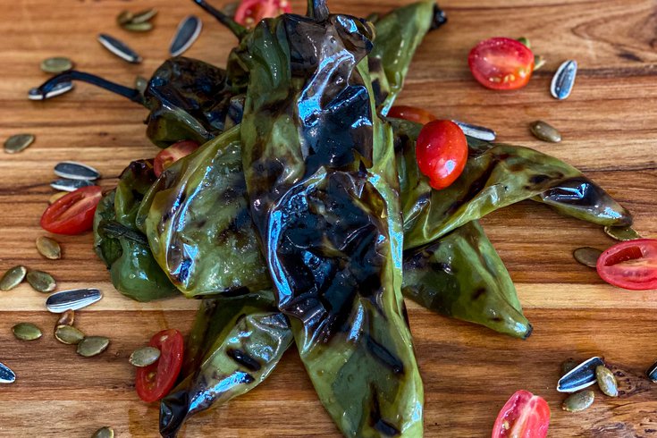 Limited - Blistered shishito peppers with miso