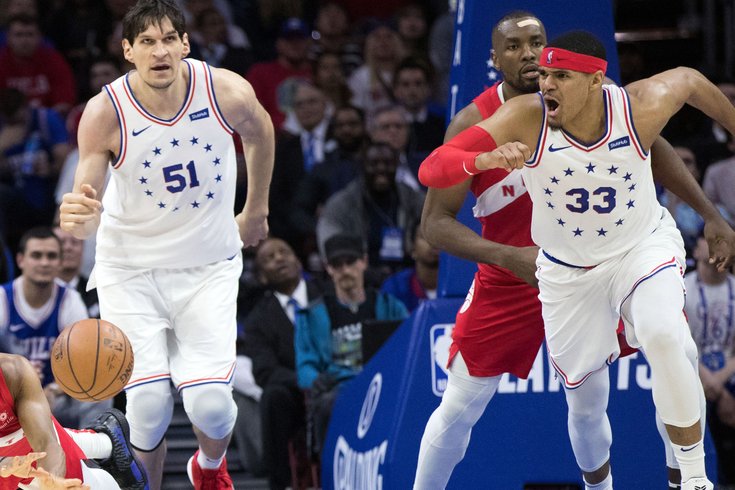 Sixers' Boban Marjanovic avoids serious injury