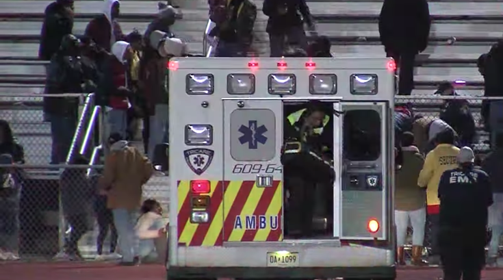 camden pleasantville football shooting