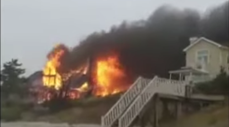 Cape may villas fire
