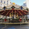 Christmas Village Carousel 