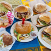 Group shot of festival cemitas on table