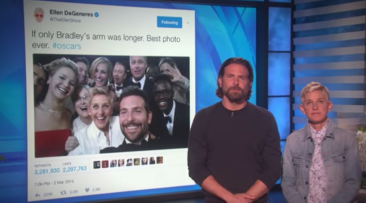 bradley cooper ellen degeneres