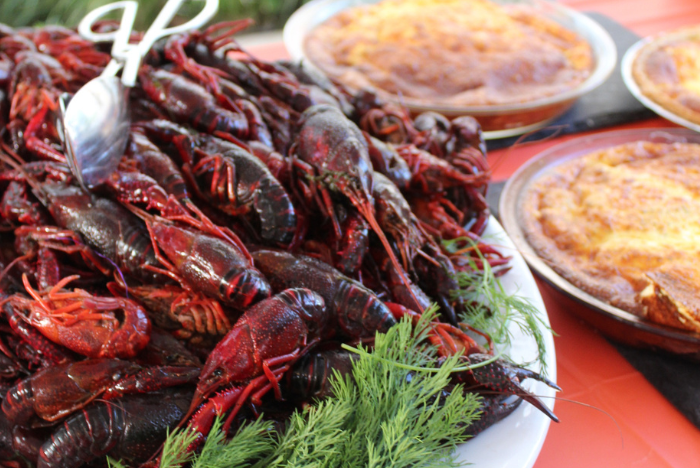 crayfish dinner American Swedisn Historical Museum