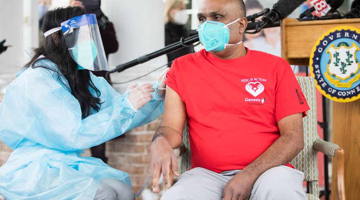 Nursing home COVID-19 vaccine