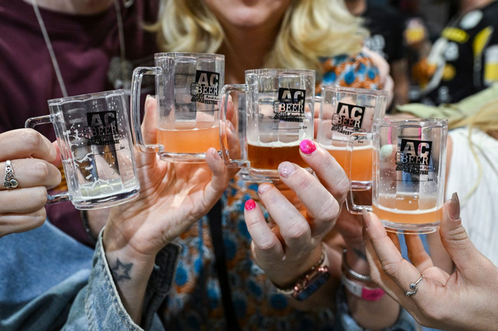 Attendees sample beers during a past Atlantic City Beer & Music Festival