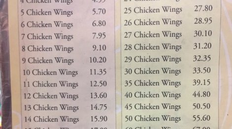 dannys wok wing menu