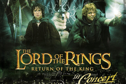 Lord of the Rings in Concert poster