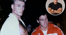 Dolph Lundgren and Sylvester Stallone