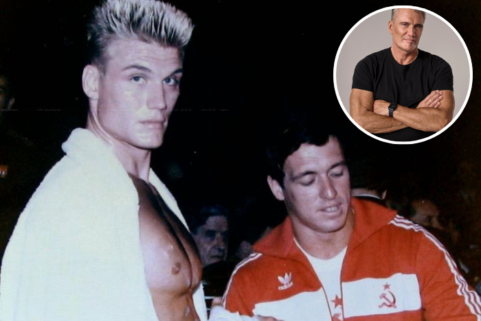 Dolph Lundgren and Sylvester Stallone