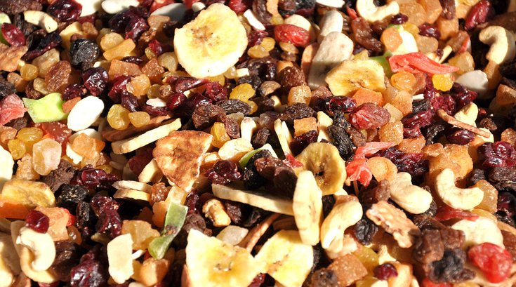 Dried fruit can boost overall health