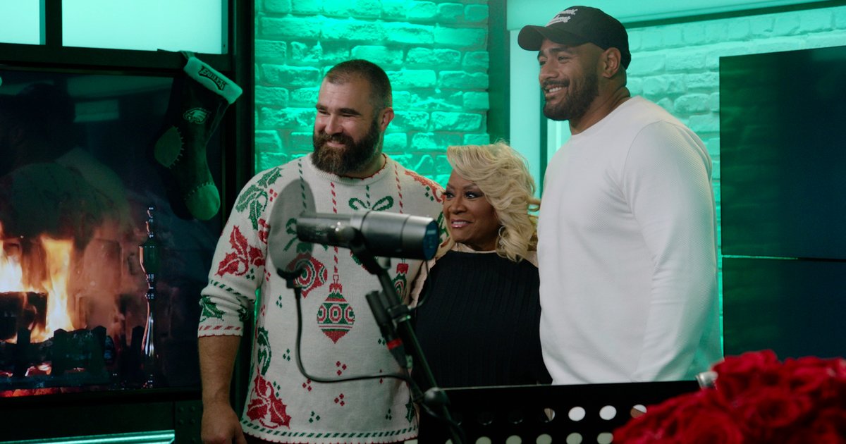 Forget Mariah Carey: Eagles linemen prepare second Christmas album with  Patti LaBelle