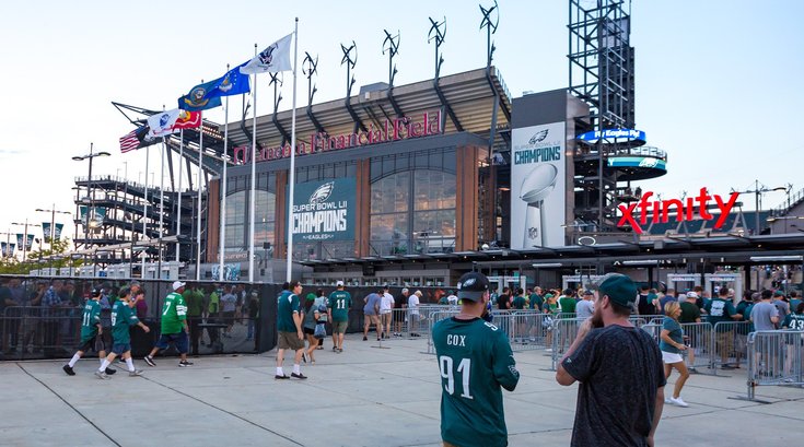 Cowboys fan eagles bathroom fight