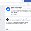 Facebook Vaccine Info