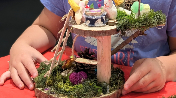 Fairy Houses at Morris Arboretum