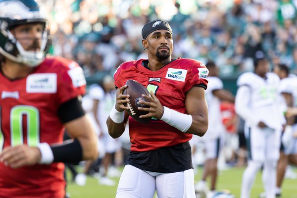 Eagles vs Browns Training Camp Stats: Jalen Hurts throws 4 TDs