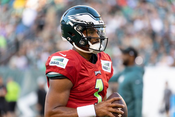 Jalen Hurts Eagles Open Practice 080722 Claggett 8