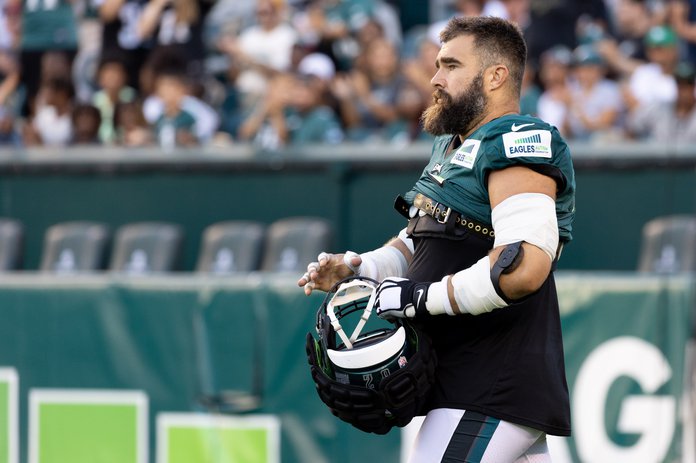 What Jason Kelce thinks is real benefit of Eagles' bye week – NBC Sports  Philadelphia