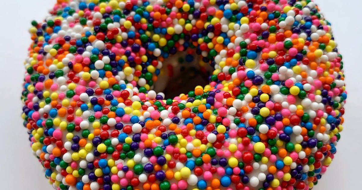 Federal Donuts is selling a rainbow LGBTQ Pride Month donut each