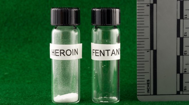 Fentanyl Heroin comparison