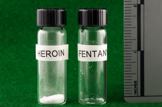 Fentanyl Heroin comparison