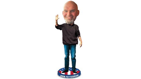 John Fetterman bobblehead