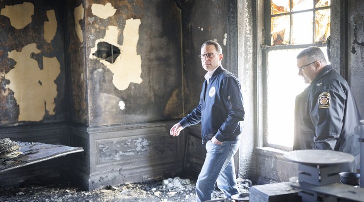 firebombing shapiro guilty