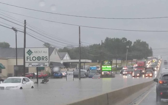 Montgomery Chester Counties See Flooding As Intense Downpours Roll Through Area Phillyvoice