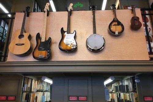 The Free Library is accepting donations to help expand their collection of musical instruments available for lending.