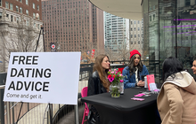 V Day MArket in Love park