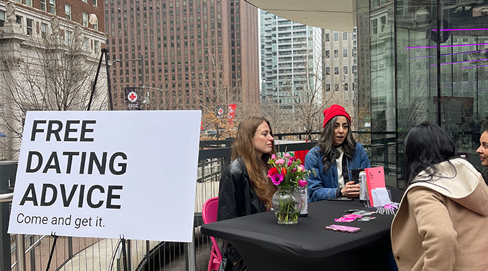 V Day MArket in Love park