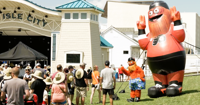 Meet Gritty at five free Flyers Community Caravan stops this summer Meet Gritty at five free Flyers Community Caravan stops this summer