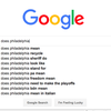 Google questions