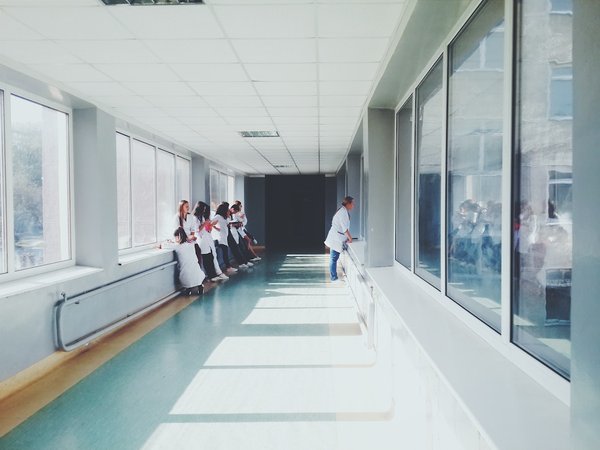 hospital hallway pexels