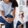 Photo of two women having a discussion