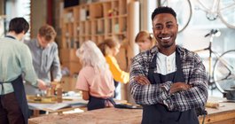 Purchased - Small Business Owner in Bike Shop